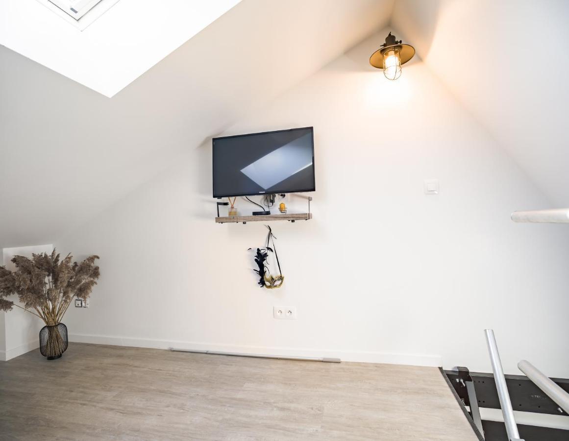 Loft Avec Jardin Et Parking Prive Apartment Troyes Ngoại thất bức ảnh