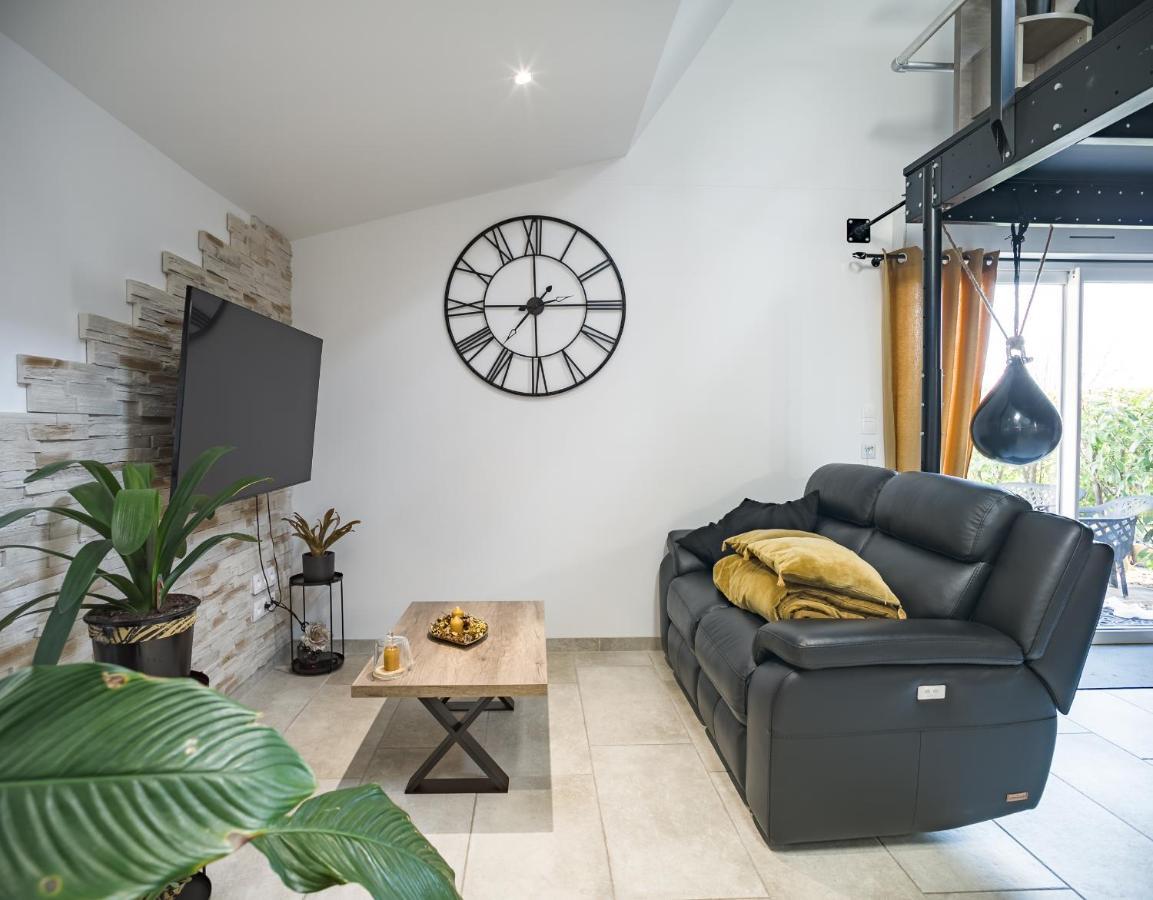 Loft Avec Jardin Et Parking Prive Apartment Troyes Ngoại thất bức ảnh